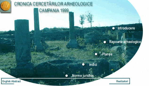 Cronica cercetarilor arheologice 1999 - Imagine de la Histria - Sector DOMUS I