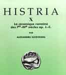 Histria X. La céramique romaine des Ier - IIIe siècles ap. J.-C. 