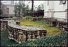 Biseric (fundatii); ortodox; orthodox; Fundaiile Bisericii vechi Sf. Nicolae; municipiul; BACU; 