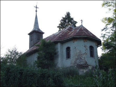 Lcauri de cult din Romnia; Fosta biseric evanghelic; Biserica ortodox Sfinii Arhangheli; ; sec. XV; 1401; 1500; Biseric; ortodox; Orthodox; orthodoxe; VERME; LECHINA; Bistria Nsud; ; ; ; 