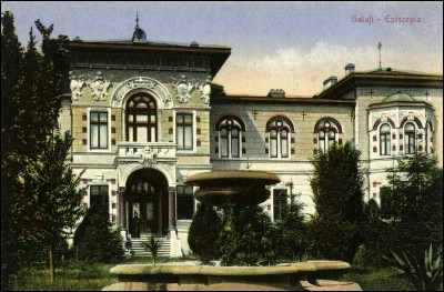 Lăcaşuri de cult din România; Fostul Palat Episcopal; Muzeul de artă vizuală; ; 1897-1900; 1897; 1900; Palat episcopal; romano-catolic; Roman-Catholic; roman-catholique; GALAŢI; ; Galaţi; ; ; Biserica Romano-Catolică din România; 