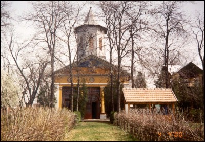 Lcauri de cult din Romnia; Biserica Sf. Dumitru; ; ; 1848; ref. din crmid n 1906; 1848; ; Biseric de lemn i crmid; ortodox; Orthodox; orthodoxe; ENOETI, ora PIATRA OLT; ; Olt; Protoieria Caracal, Cod fiscal: 4284630, Adresa: Str. Nicolae Titulescu nr. 8, Str. Nicolae Titulescu, 8, TEL/FAX: 0249-512060, 0728107831, 0745597225, Protoiereu PC. Pr. Marin Rducanu.; Episcopia Slatinei i Romanailor; Mitropolia Olteniei; 