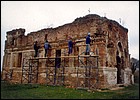 Biseric; ortodox; orthodox; Ruinele Bisericii fostei Mnstiri Turnu; sat; TRGORU VECHI; TRGORU VECHI