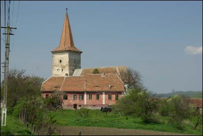 Lcauri de cult din Romnia; Biseric fortificat; ; ; mijl. sec. XIII ; transf. 1520-1525, poriuni ale incintei i un fragment de bastion; 1225; 1275; Biseric; evanghelic C.A.; Evangelic C.A.; vanglique C.A.; NOU; ROIA; Sibiu; ; ; Biserica Evanghelic C.A.; 