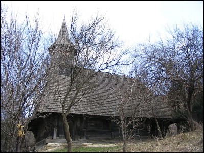 Lcauri de cult din Romnia; Biserica de lemn Sf. Arhangheli; ; ; 1717; 1717; ; Biseric de lemn; ortodox; Orthodox; orthodoxe; HIDA; HIDA; Slaj; Protopopiatul Ortodox romn Zalu i Jibou; Episcopia Oradea; Mitropolia Clujului, Albei, Crianei i Maramureului; 