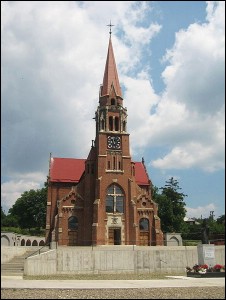 Lcauri de cult din Romnia; Biserica Adormirea Maicii Domnului i Sfnta Maria a Rozariului; Basilica Minor; ; 1903-1904; 1903; 1904; Biseric; romano-catolic; Roman-Catholic; roman-catholique; CACICA; CACICA; Suceava; Decanat Bucovina; Episcopia Romano-Catolic Iai; Biserica Romano-Catolic din Romnia; 