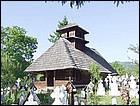 Biseric de lemn; ortodox; orthodox; Biserica de lemn Sf. Gheorghe; sat; MLCENI; PERIANI