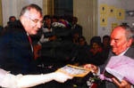 Engel cu primarul Chiliman la clubul seniorilor sector 1 - 01 octombrie 2008